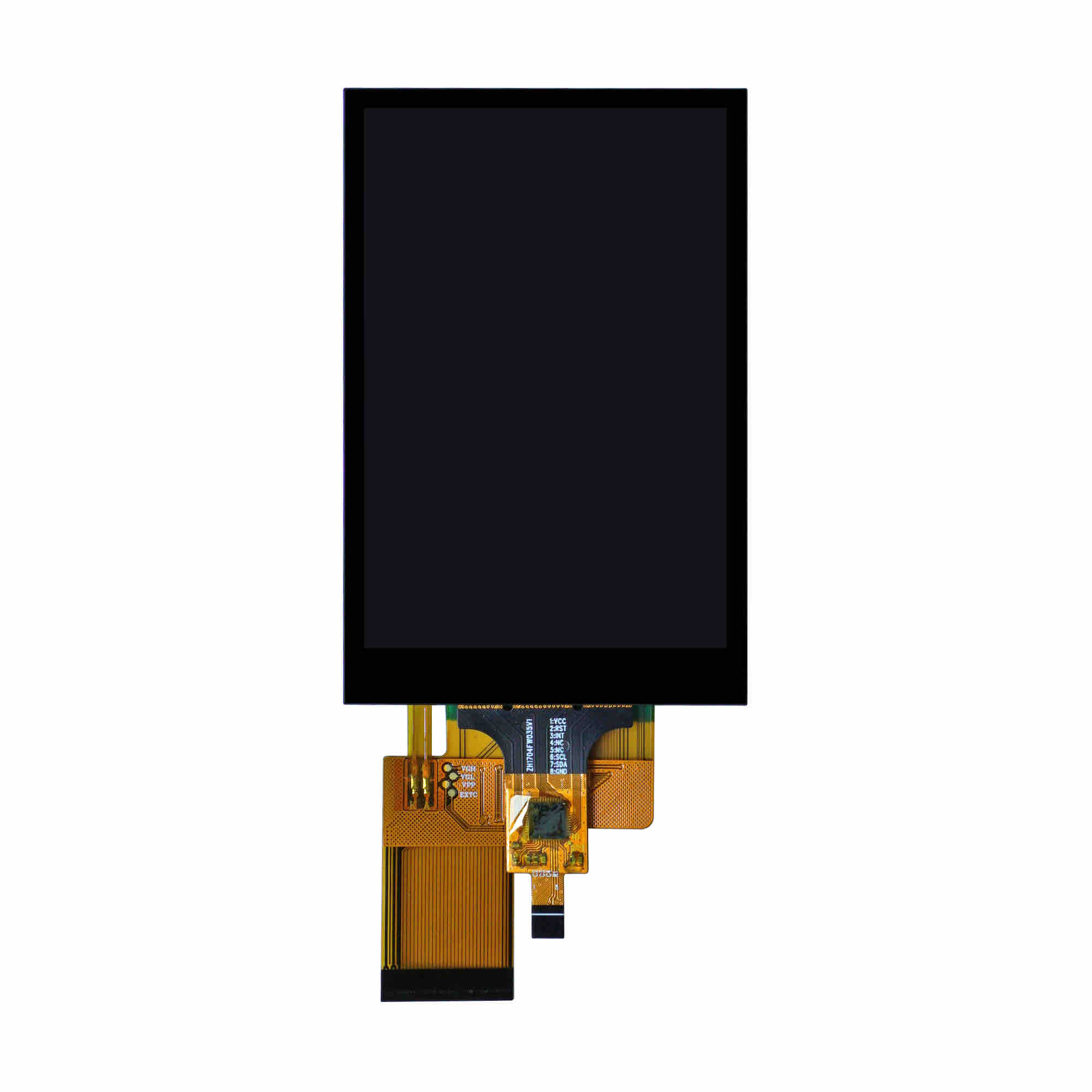 320x 480 high resolution with > 800 cd/m2 brightness display,Competitive display in small and smart device,With resistive and capacitive type touch function in option