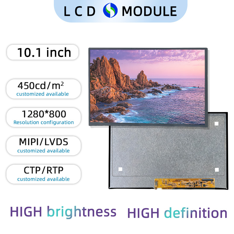10 inch Full Colour TFT 1280*800 with Touch Screen(Resistive Type)