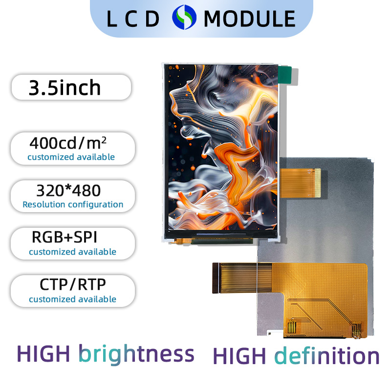 3.5 inch Full Colour TFT 320*480 with Touch Screen(400CD/M2)