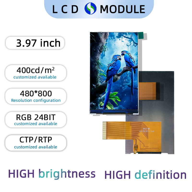3.97 inch Full Colour TFT480*800 with Touch Screen