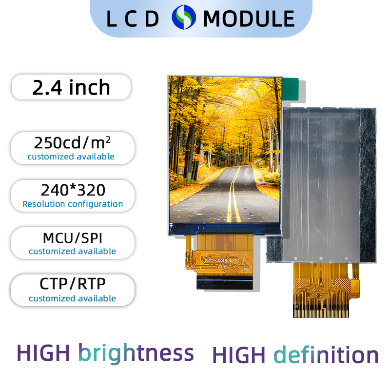 2.4 inch Full Colour TFT 240*320 with Touch Screen(MCU/SPI)