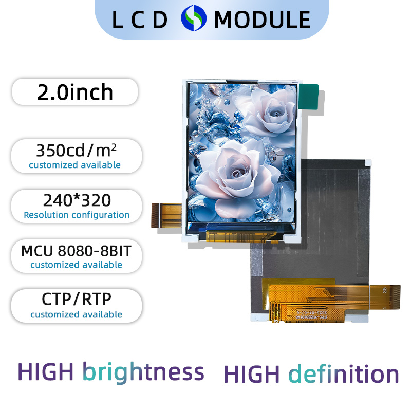 2.0 inch Full Colour TFT 240*320 with Touch Screen