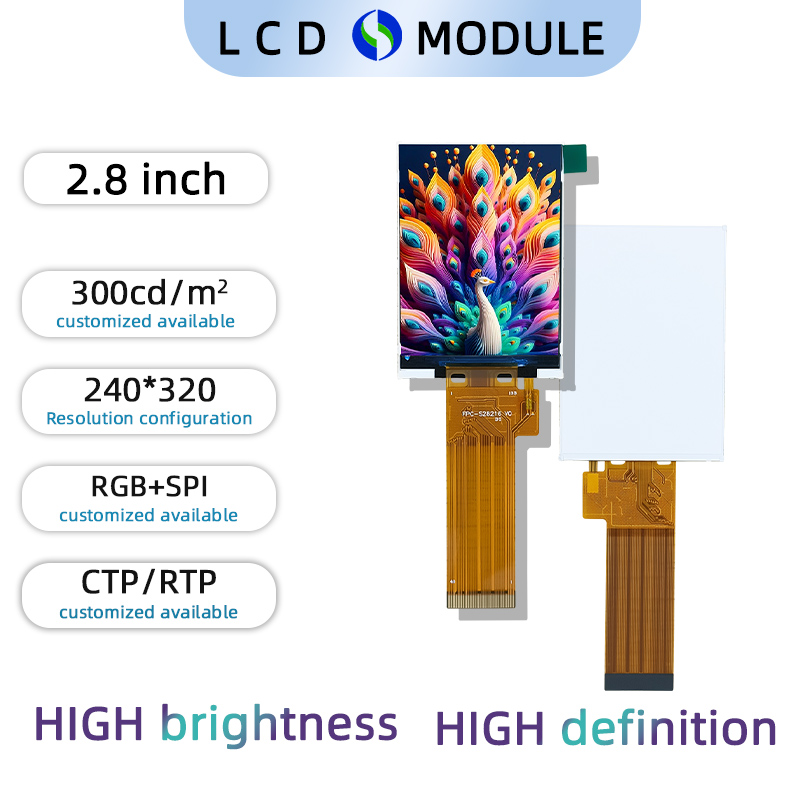 2.8 inch Full Colour TFT 240*320 with  Touch Screen