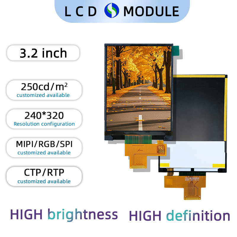 3.2 inch Full Colour TFT 240*320 with Touch Screen