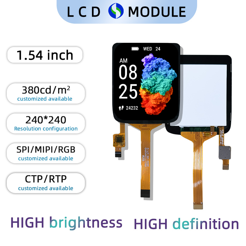 1.54 inch Full Colour TFT 240*240 with Touch Screen